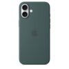 APPLE iPhone 16 Plus - Coque en silicone avec MagSafe - Lake Green – Image 4