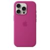 APPLE iPhone 16 Pro - Coque en silicone avec MagSafe - Fuchsia – Image 2