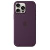 APPLE iPhone 16 Pro Max - Coque en silicone avec MagSafe - Plum – Image 2