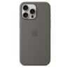APPLE iPhone 16 Pro Max - Coque en silicone avec MagSafe - Stone Gray – Image 2