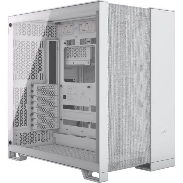 Boîtier PC - CORSAIR - 6500D Airflow Dual Chamber Super Mid-Tower - Blanc