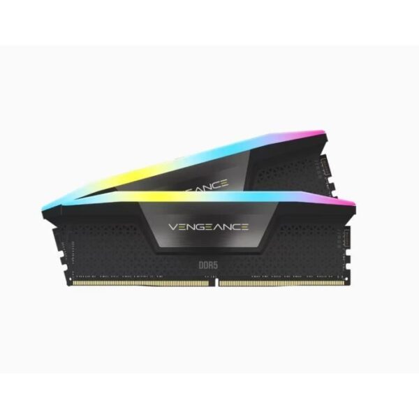 Mémoire RAM - CORSAIR - Vengeance RGB DDR5 - 32GB 2x16GB DIMM - 6000 MHz - 1