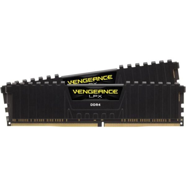 Mémoire RAM - CORSAIR - Vengeance LPX DDR4 - 16GB 2x8GB DIMM - 3200 MHz  - 1.35V - Noir (CMK16GX4M2B3200C)