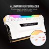 Mémoire RAM - CORSAIR - Vengeance RGB Pro Series DDR4 - 16GB 2x8GB DIMM - 3200 MHz  - 1.35V - Blanc (CMW16GX4M2C3200C) – Image 6