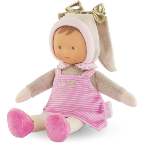 Mon Doudou COROLLE - Miss Rayée Reves d'Etoiles - 25 cm - petite poupée - senteur de vanille - des la naissance