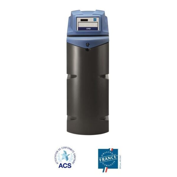 Adoucisseur d'eau - CPED - 22 L - Filtration intégrée - Protection contre calcaire