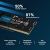 Mémoire RAM - CRUCIAL - DDR5-4800 SODIMM - 16 Go (CT16G48C40S5) – Image 4
