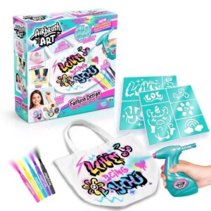 Canal Toys - Airbrush Art - Kit de Fashion Design Kit avec spray électronique