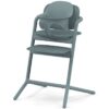CYBEX - Chaise haute évolutive - Pack 3 en 1 -  LEMO 2 - Bleu - Réglable en hauteur et en profondeur - Set bébé inclus – Image 4