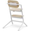 CYBEX - Chaise haute évolutive - Pack 3 en 1 -  LEMO 2 - Blanc/ Bois - Réglable en hauteur et en profondeur - Set bébé inclus – Image 3