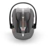 Coque Auto bébé Cloud G CYBEX i-Size - Inclinable - Tissu respirant - Homologation avion - Lava Grey – Image 3
