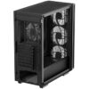 Boîtier PC - DEEPCOOL - MATREXX 55 V4 C - Moyen tour - ATX - Verre trempé - ARGB - Noir – Image 3