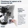 Machine expresso classique - DELONGHI EC685.BK Dedica Style - Noir - Café moulu et dosettes ESE - 15 bars - 1L – Image 3