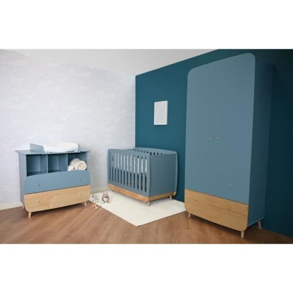 Ens. lit bébé 70 x 140 Kit évolutif