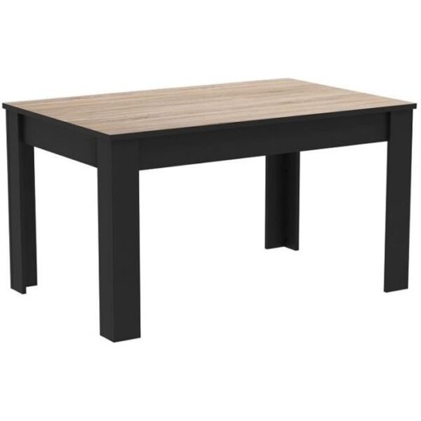 DEMEYERE Table a manger - Décor chene brossé - WAYNE - L 138