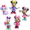 Figurines - DISNEY MINNIE MOUSE - Pack de 5 Figurines Minnie Mouse - Non articulées, 6 cm – Image 3