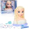 Tete a coiffer - REINE DES NEIGES - Tete a Coiffer Elsa Deluxe - Extensions, accessoires coiffure et color reveal, a partir de 3 ans – Image 6