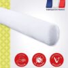 Traversin VANCOUVER 140 cm - anti-acariens - 100% Polyester - DODO – Image 2