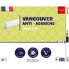 Traversin VANCOUVER 140 cm - anti-acariens - 100% Polyester - DODO – Image 4