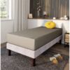 DRAP HOUSSE DODO - ANTIBACTERIENS - TAUPE - 90X190 cm - Bonnet 32 cm – Image 3