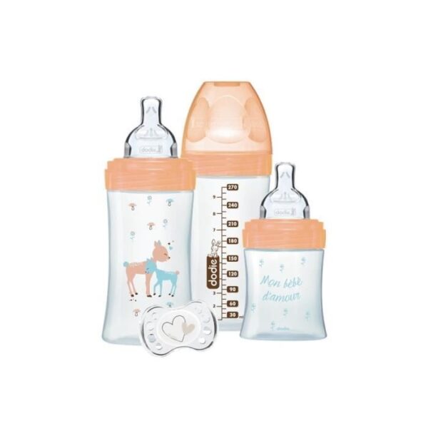 Coffret Biberon Verre Biche - Dodie - Triangle