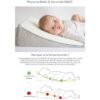 DOMIVA Plan incliné Wave - Micro éponge - 15° - Blanc - 70 x 140 cm – Image 4