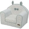 Fauteuil transformable esprit nature - DOMIVA - Filou - Vert - Effet crochet - 43x55,5 cm HT 50cm – Image 3