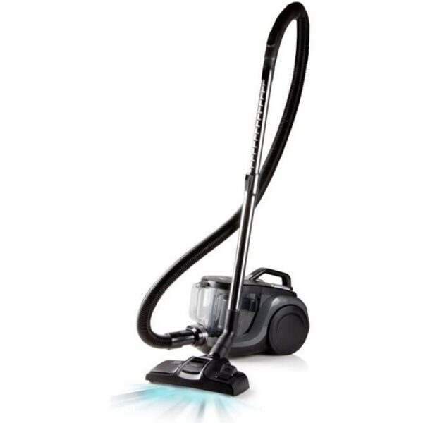 DOMO DO7295S - Aspirateur Traineau sans sac - Systeme cyclonique - Nouvelle brosse Deep clean  - Réservoir a poussiere 2