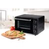 Mini four électrique DOMO DO807GO - 20 L - noir - chaleur haut et bas - minuterie 120 min - 1300W – Image 3