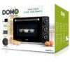 Mini four électrique DOMO DO807GO - 20 L - noir - chaleur haut et bas - minuterie 120 min - 1300W – Image 5