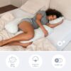 doomoo Coussin de Grossesse et Coussin d'Allaitement Maxxy - Format XXL - Ultra Confortable, Vert – Image 4