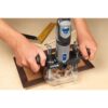 Defonceuse plongeante DREMEL 335 - Pour outil multi-usage type 3000 ou 4000 - Bois - Gris – Image 4