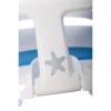 Siege de bain - DREAMBABY - Super confortable - Indicateur de détection de chaleur - 6 a 24 mois jusqu'a 13 kg - Blanc – Image 5