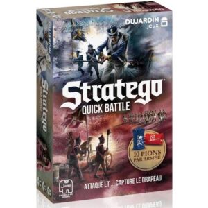 Stratego Quick Battle - Jeu de société - DUJARDIN - Préparez-vous a des batailles rapides et intenses avec Stratego Quick Battle !