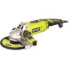 RYOBI - Meuleuse d'angle 2 000 W 230mm - poignée 180° - coffret antichocs + coffret