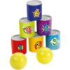 Jeu d'adresse - ECOIFFIER - Pack 3 Sports - Chamboule tout, Jeu de croix, Lance-balles – Image 4