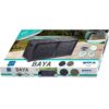 EDA Coffre de jardin BAYA en Plastique 420 litres - Décor imitation bois - Gris anthracite - Fabriqué en France – Image 6