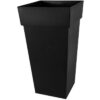EDA Pot de fleurs XXL Toscane - Carré - 43,3 x 43,3 x H 80 cm - 98 L - Gris anthracite – Image 4