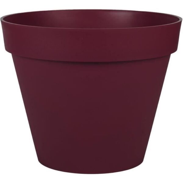 EDA Pot de Fleur Rond TOSCANE Ø 40 cm - Volume 23 L - Ø 39