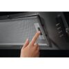 Electrolux Hotte inclinée - 90 cm (L) - évacuation ou recyclage-  66dB max - 3 vitesses - Noir - LFV319K – Image 3