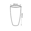 Elho Pure Soft Round High Ø 29.5 x H 52.5 cm anthracite – Image 4