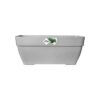 Elho Vibia Campana Bac a fleurs Terrasse 80 - Gris - L 77 x B 35 x H 33 cm - extérieur - 100% recyclé – Image 2