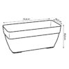 Elho Vibia Campana Bac a fleurs Terrasse 80 - Gris - L 77 x B 35 x H 33 cm - extérieur - 100% recyclé – Image 6