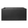 Elho Vivo Next Long 80 Bac a fleurs - Noir - L 78 x B 39 x H 38 cm - intérieurextérieur - 100% recyclé – Image 2
