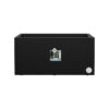 Elho Vivo Next Long 80 Bac a fleurs - Noir - L 78 x B 39 x H 38 cm - intérieurextérieur - 100% recyclé