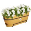 Planteur Rectangle VIBIA - Plastique - Réservoir - Ø50 - Jaune Miel – Image 3