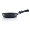 Set de 3 poeles - ARTHUR MARTIN - AM130 - noir - Tous feux dont induction - 20/24/28 cm + 1 poignée - Aluminium – Image 2