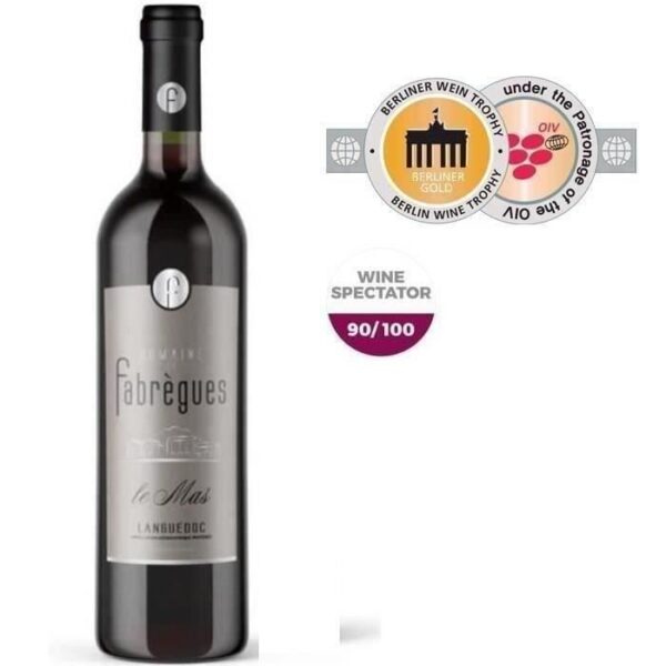 Domaine de Fabregues Le Mas 2020 Languedoc - Vin rouge de Languedoc-Roussillon