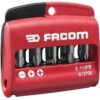 Embouts mixtes de vissage 1/4'' + porte-embout - FACOM - E.110PB – Image 2