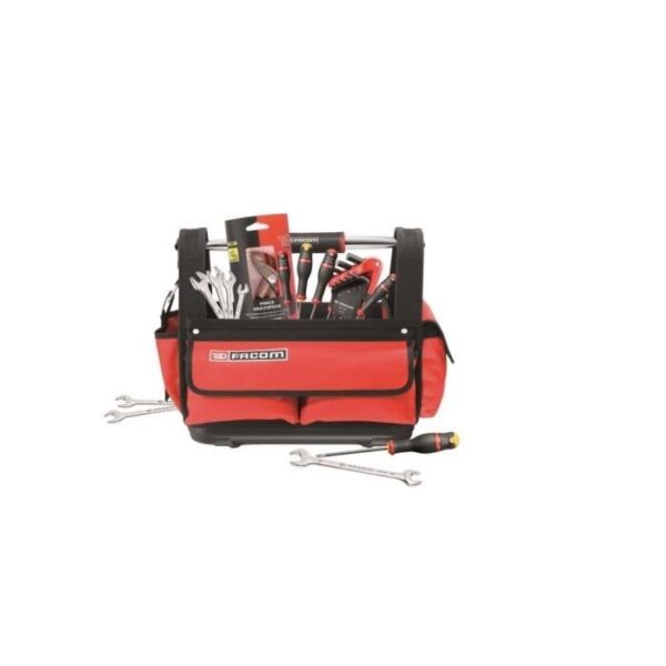 Boite a Outils Textile Probag FACOM - BS.T14CM1PB (Livré avec 5 Tvis Protwist + 9 Clés mâles + Pince multiprise + 7 Clés a fourche)